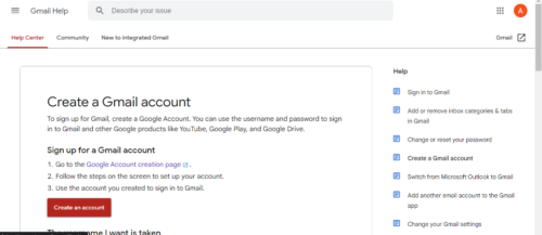 مراحل ساخت ایمیل در G-mail