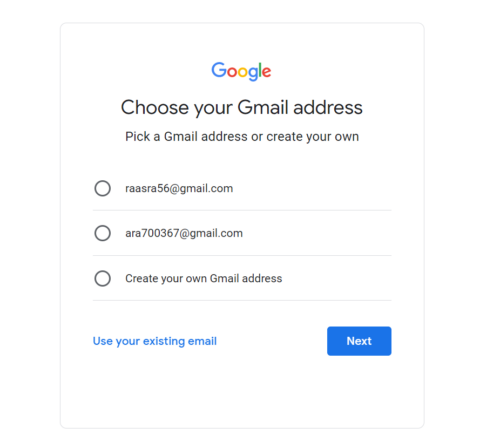 آموزش ساخت ایمیل در G-mail