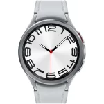 ساعت گلکسی واچ ۶ کلاسیک | Galaxy Watch6 Classic نقره ای پنل جلو